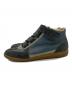 Maison Margiela (メゾンマルジェラ) ベルクロハイカットスニーカー ネイビー サイズ:41：10000円
