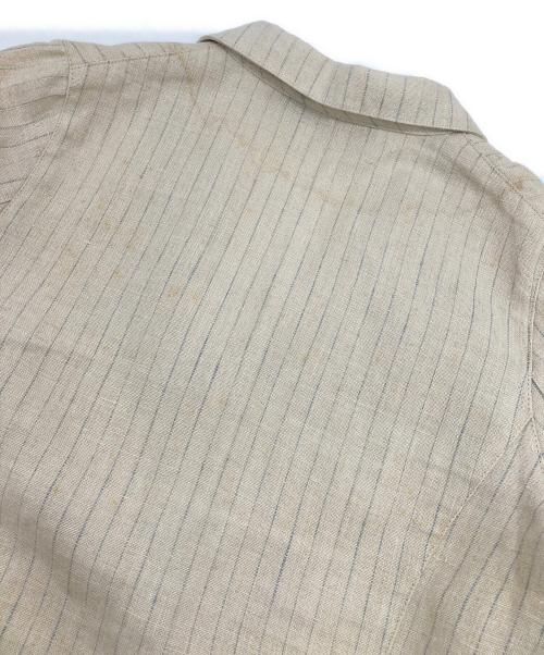 RALPH LAUREN（ラルフローレン）RALPH LAUREN (ラルフローレン) リネンテーラードジャケット ベージュ サイズ:9の古着・服飾アイテム