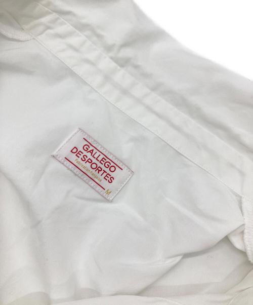 GALLEGO DESPORTES（ギャレゴデスポート）GALLEGO DESPORTES (ギャレゴデスポート) Short Shirt ホワイト サイズ:Mの古着・服飾アイテム