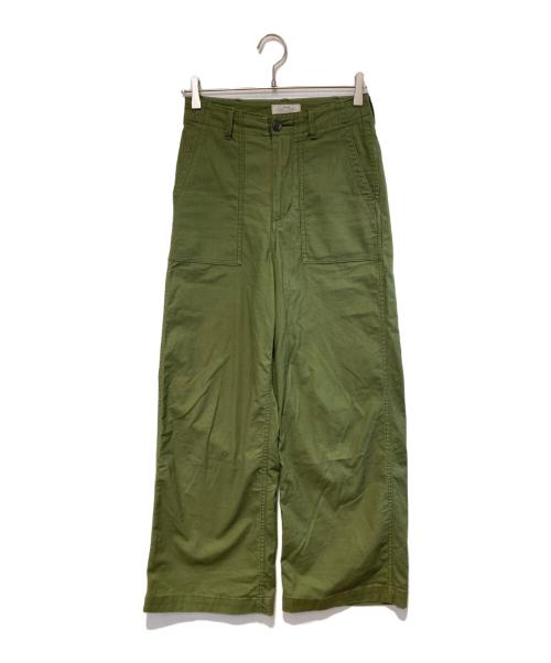 JOURNAL STANDARD relume（ジャーナルスタンダード レリューム）JOURNAL STANDARD relume (ジャーナルスタンダード レリューム) ワイドベイカーパンツ カーキ サイズ:36の古着・服飾アイテム