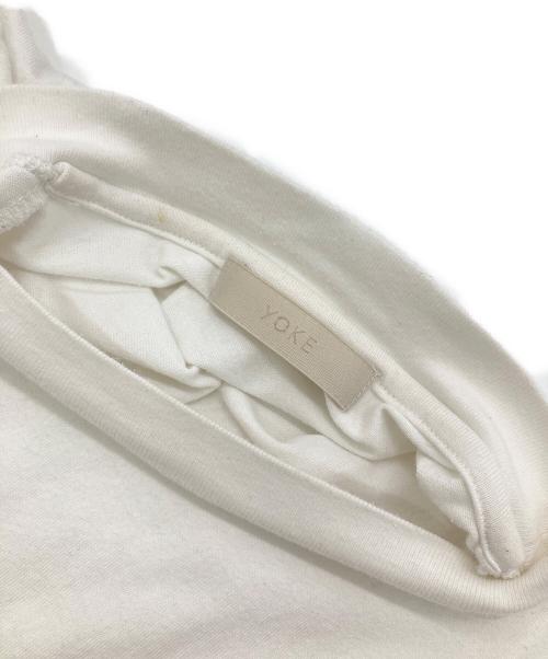 YOKE（ヨーク）YOKE (ヨーク) DROP SHOLDER T-SHIRT ホワイト サイズ:2の古着・服飾アイテム