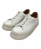 JIL SANDERジルサンダー）の古着「LOW TOP SNEAKERS」｜ホワイト