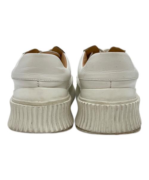 JIL SANDER（ジルサンダー）JIL SANDER (ジルサンダー) LOW TOP SNEAKERS ホワイト サイズ:42の古着・服飾アイテム