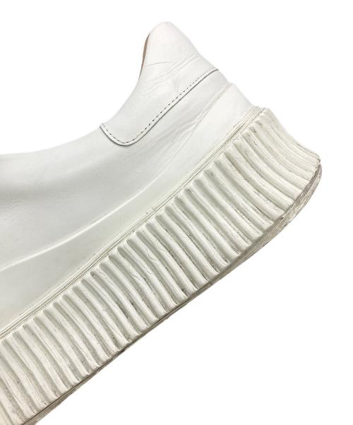 JIL SANDER（ジルサンダー）JIL SANDER (ジルサンダー) LOW TOP SNEAKERS ホワイト サイズ:42の古着・服飾アイテム