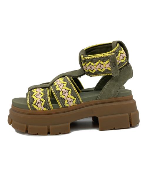 UGG（アグ）UGG (アグ) Ashton Heritage Braid グリーン サイズ:USA7の古着・服飾アイテム