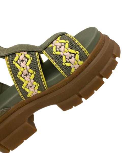UGG（アグ）UGG (アグ) Ashton Heritage Braid グリーン サイズ:USA7の古着・服飾アイテム
