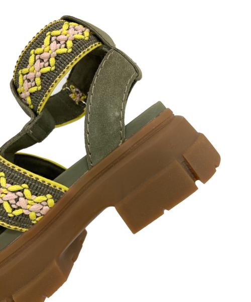 UGG（アグ）UGG (アグ) Ashton Heritage Braid グリーン サイズ:USA7の古着・服飾アイテム