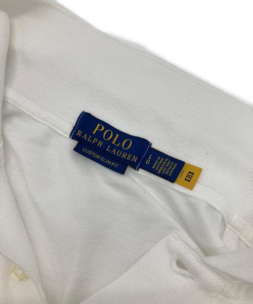 POLO RALPH LAUREN（ポロ・ラルフローレン）POLO RALPH LAUREN (ポロ・ラルフローレン) ポニー刺繍ポロシャツ ホワイト サイズ:Lの古着・服飾アイテム