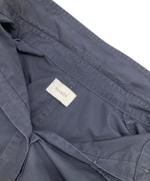 MANOF（マノフ）MANOF (マノフ) DOUBLE CUFFLINKS SHIRT ネイビー サイズ:Sの古着・服飾アイテム