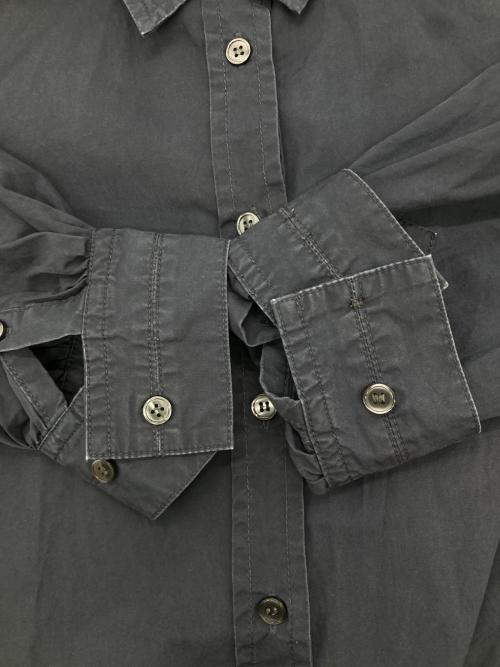 MANOF（マノフ）MANOF (マノフ) DOUBLE CUFFLINKS SHIRT ネイビー サイズ:Sの古着・服飾アイテム
