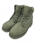 Timberlandティンバーランド）の古着「6in PREMIUM BOOTS WP」｜カーキ