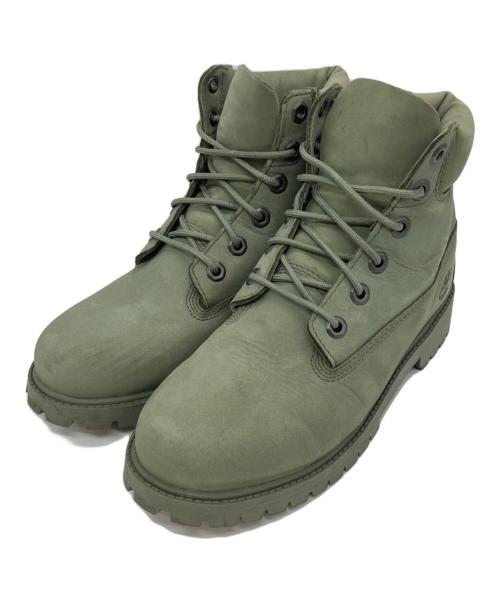 Timberland（ティンバーランド）Timberland (ティンバーランド) 6in PREMIUM BOOTS WP カーキ サイズ:US6の古着・服飾アイテム
