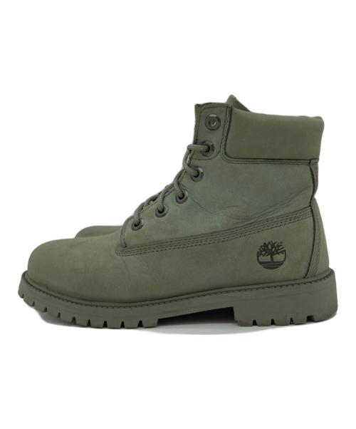Timberland（ティンバーランド）Timberland (ティンバーランド) 6in PREMIUM BOOTS WP カーキ サイズ:US6の古着・服飾アイテム