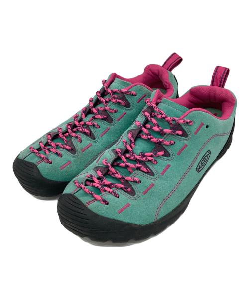 KEEN（キーン）KEEN (キーン) JASPER グリーン×ピンク サイズ:US8.5の古着・服飾アイテム