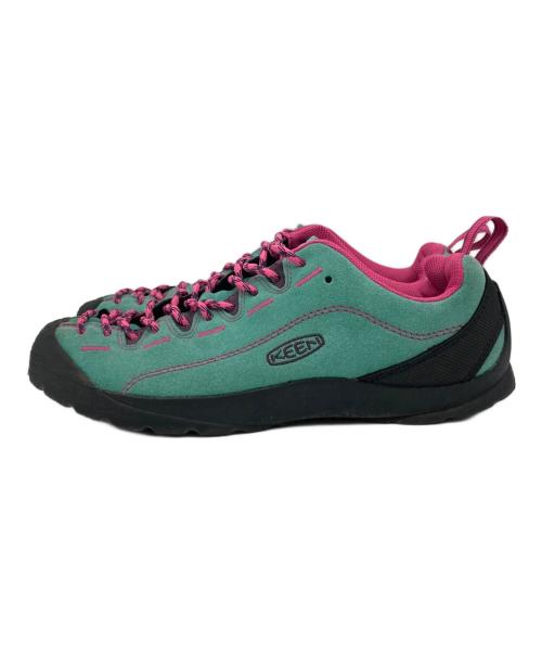 KEEN（キーン）KEEN (キーン) JASPER グリーン×ピンク サイズ:US8.5の古着・服飾アイテム
