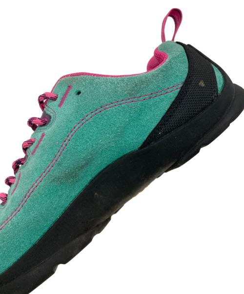 KEEN（キーン）KEEN (キーン) JASPER グリーン×ピンク サイズ:US8.5の古着・服飾アイテム