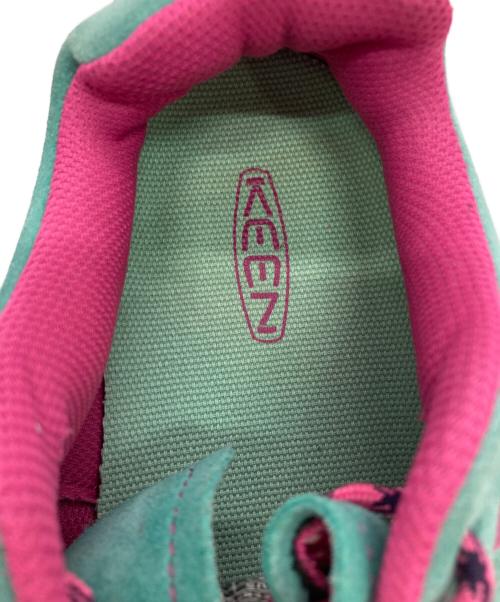 KEEN（キーン）KEEN (キーン) JASPER グリーン×ピンク サイズ:US8.5の古着・服飾アイテム