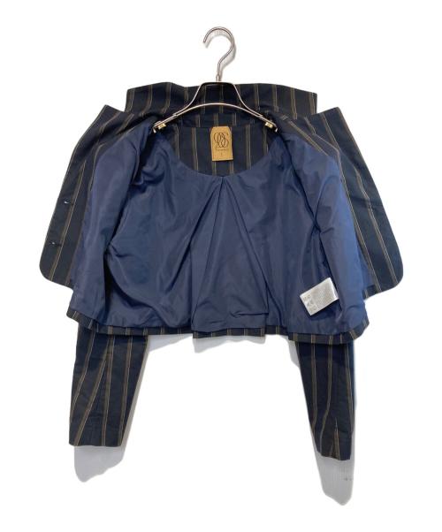 Tnewties（トゥエンティーズ）Tnewties (トゥエンティーズ) 駆け落ちの日クロップドジャケット ネイビー サイズ:Lの古着・服飾アイテム