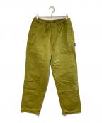 stussyステューシー）の古着「Brushed Beach Pants」｜グリーン