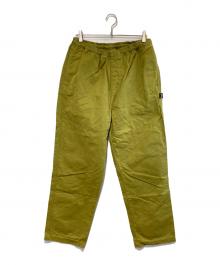 stussy（ステューシー）の古着「Brushed Beach Pants」｜グリーン