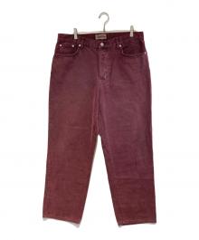 stussy（ステューシー）の古着「Washed Canvas BIGOL Jeans」｜パープル