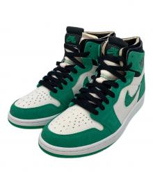 NIKE（ナイキ）の古着「AIR JORDAN 1 ZOOM CMFT」｜ホワイト×グリーン