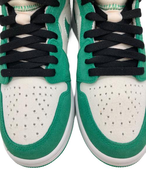 NIKE（ナイキ）NIKE (ナイキ) AIR JORDAN 1 ZOOM CMFT ホワイト×グリーン サイズ:US8.5の古着・服飾アイテム