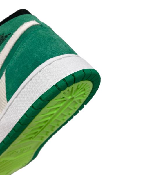 NIKE（ナイキ）NIKE (ナイキ) AIR JORDAN 1 ZOOM CMFT ホワイト×グリーン サイズ:US8.5の古着・服飾アイテム