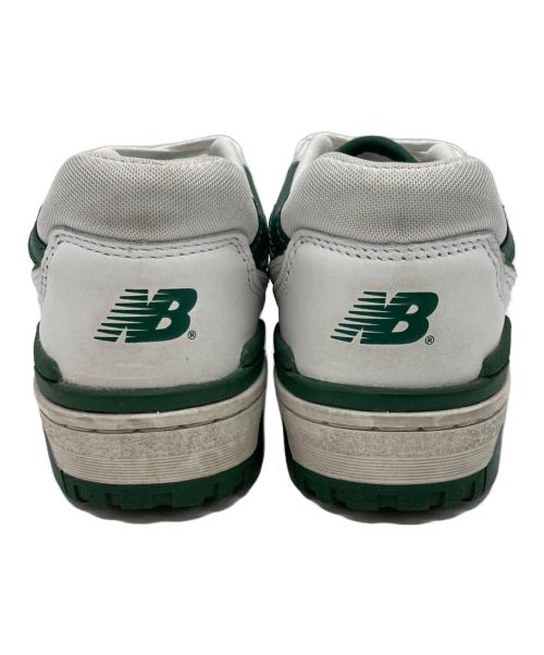 NEW BALANCE（ニューバランス）NEW BALANCE (ニューバランス) BB550WT1 ホワイト×グリーン サイズ:US5の古着・服飾アイテム