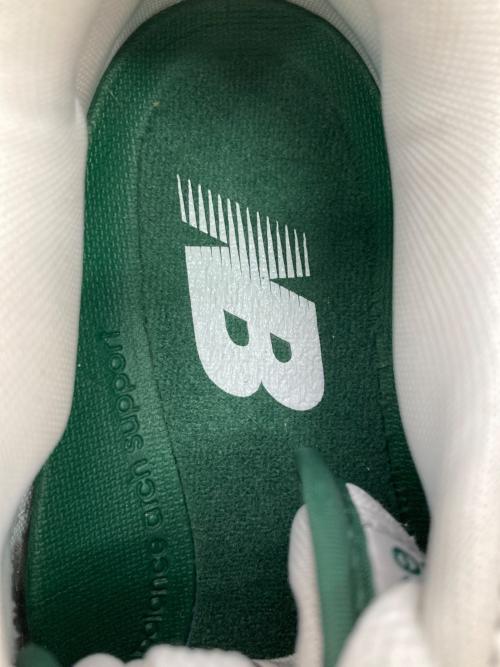 NEW BALANCE（ニューバランス）NEW BALANCE (ニューバランス) BB550WT1 ホワイト×グリーン サイズ:US5の古着・服飾アイテム