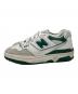 NEW BALANCE (ニューバランス) BB550WT1 ホワイト×グリーン サイズ:US5：4500円