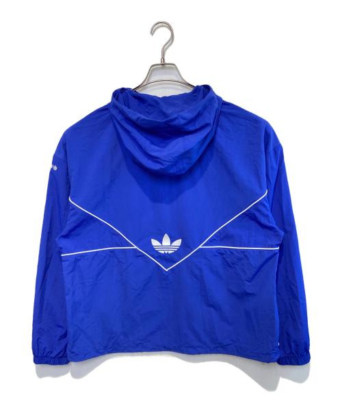 adidas（アディダス）adidas (アディダス) アディカラー シーズナル アーカイブ ウインドブレーカー ブルー サイズ:Mの古着・服飾アイテム