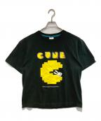 CUNEキューン）の古着「食べられるウサギ Tシャツ」｜ブラック