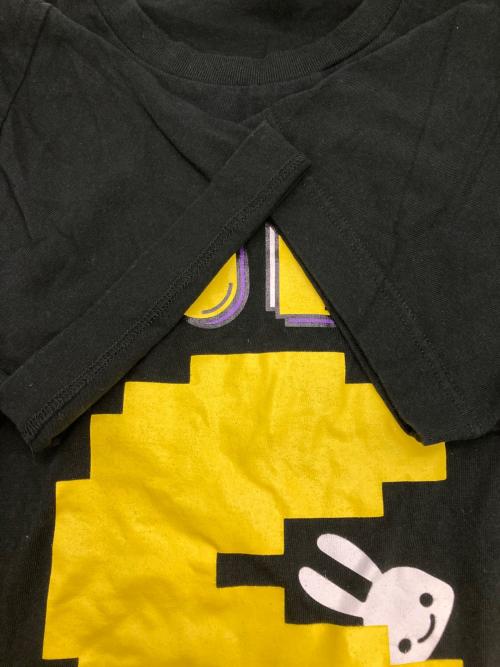 CUNE（キューン）CUNE (キューン) 食べられるウサギ Tシャツ ブラック サイズ:Lの古着・服飾アイテム