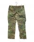 Denim & Supply Ralph Lauren (デニム＆サプライ ラルフローレン) ペイントコットンリップストップカーゴパンツ オリーブ×ブラウン サイズ:34×32：10000円