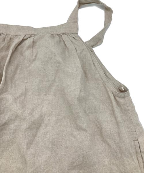 GRANDMA MAMA DAUGHTER（グランマママドーター）GRANDMA MAMA DAUGHTER (グランマママドーター) リネンキャミオールインワン ベージュ サイズ:Freeの古着・服飾アイテム