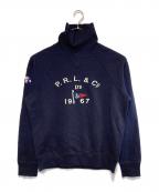 POLO RALPH LAURENポロ・ラルフローレン）の古着「ハイネックラグランスウェット」｜ネイビー