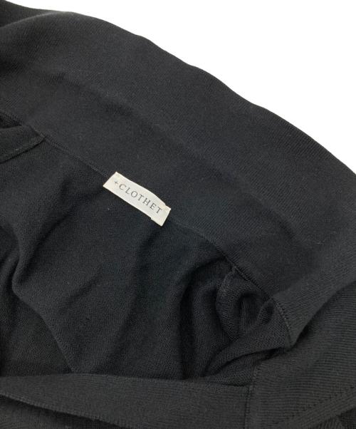 +CLOTHET（クロスクローゼット）+CLOTHET (クロスクローゼット) Skipper Knit ブラック サイズ:3の古着・服飾アイテム