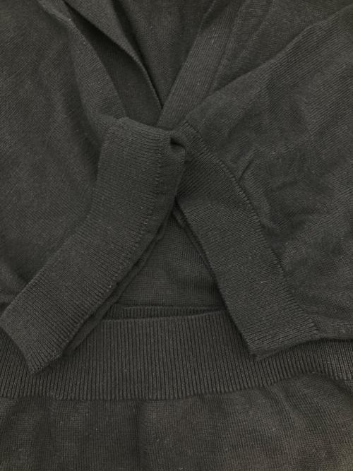 +CLOTHET（クロスクローゼット）+CLOTHET (クロスクローゼット) Skipper Knit ブラック サイズ:3の古着・服飾アイテム
