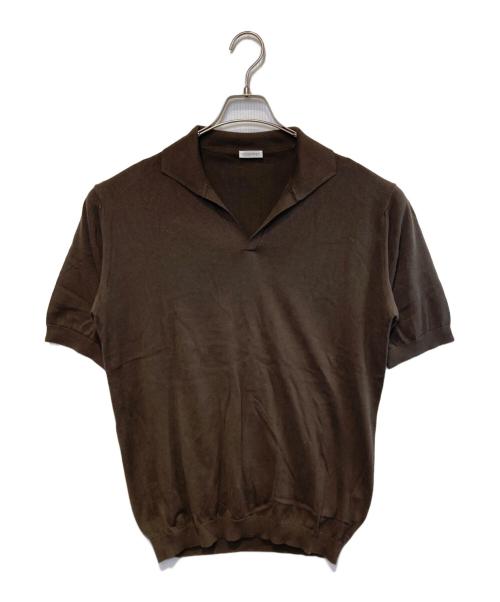 +CLOTHET（クロスクローゼット）+CLOTHET (クロスクローゼット) Skipper Knit ブラウン サイズ:3の古着・服飾アイテム