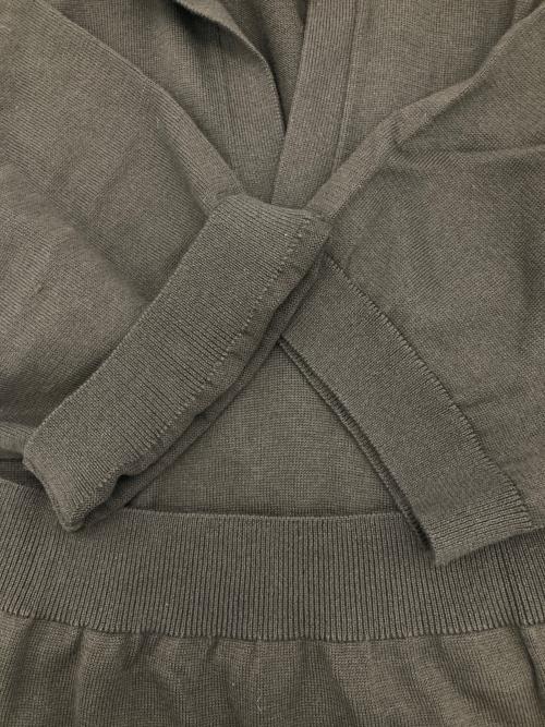+CLOTHET（クロスクローゼット）+CLOTHET (クロスクローゼット) Skipper Knit ブラウン サイズ:3の古着・服飾アイテム