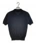 BluBre (ブルブレ) 針抜きスキッパーTシャツ ブラック サイズ:L：6000円