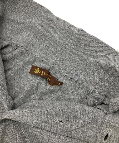 Felisi IL GOLF（フェリージ イル ゴルフ）Felisi IL GOLF (フェリージ イル ゴルフ) ニットポロシャツ グレー サイズ:Lの古着・服飾アイテム