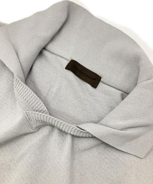 rinascente（リナシェンテ）rinascente (リナシェンテ) ポロシャツ グレー サイズ:Freeの古着・服飾アイテム