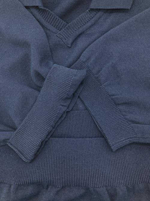 rinascente（リナシェンテ）rinascente (リナシェンテ) ポロシャツ ネイビー サイズ:Freeの古着・服飾アイテム