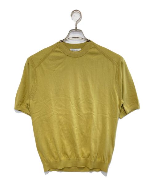 TOMORROW LAND（トゥモローランド）TOMORROW LAND (トゥモローランド) スビンコットン クルーネックプルオーバー グリーン サイズ:Mの古着・服飾アイテム