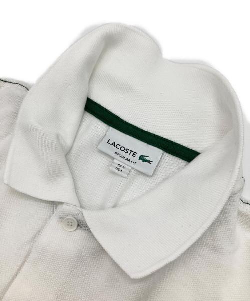 LACOSTE（ラコステ）LACOSTE (ラコステ) ポロシャツ ホワイト サイズ:Lの古着・服飾アイテム