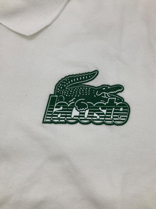 LACOSTE（ラコステ）LACOSTE (ラコステ) ポロシャツ ホワイト サイズ:Lの古着・服飾アイテム