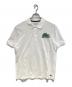 LACOSTE（ラコステ）の古着「ポロシャツ」｜ホワイト