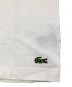 中古・古着 LACOSTE (ラコステ) ポロシャツ ホワイト サイズ:L：5000円